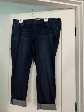 torrid Dark Blue Boyfriend Jeans